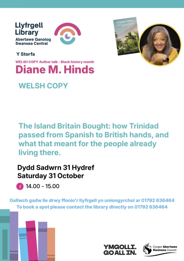 Fun Facts event with Diane M. Hinds at Swansea Central Library