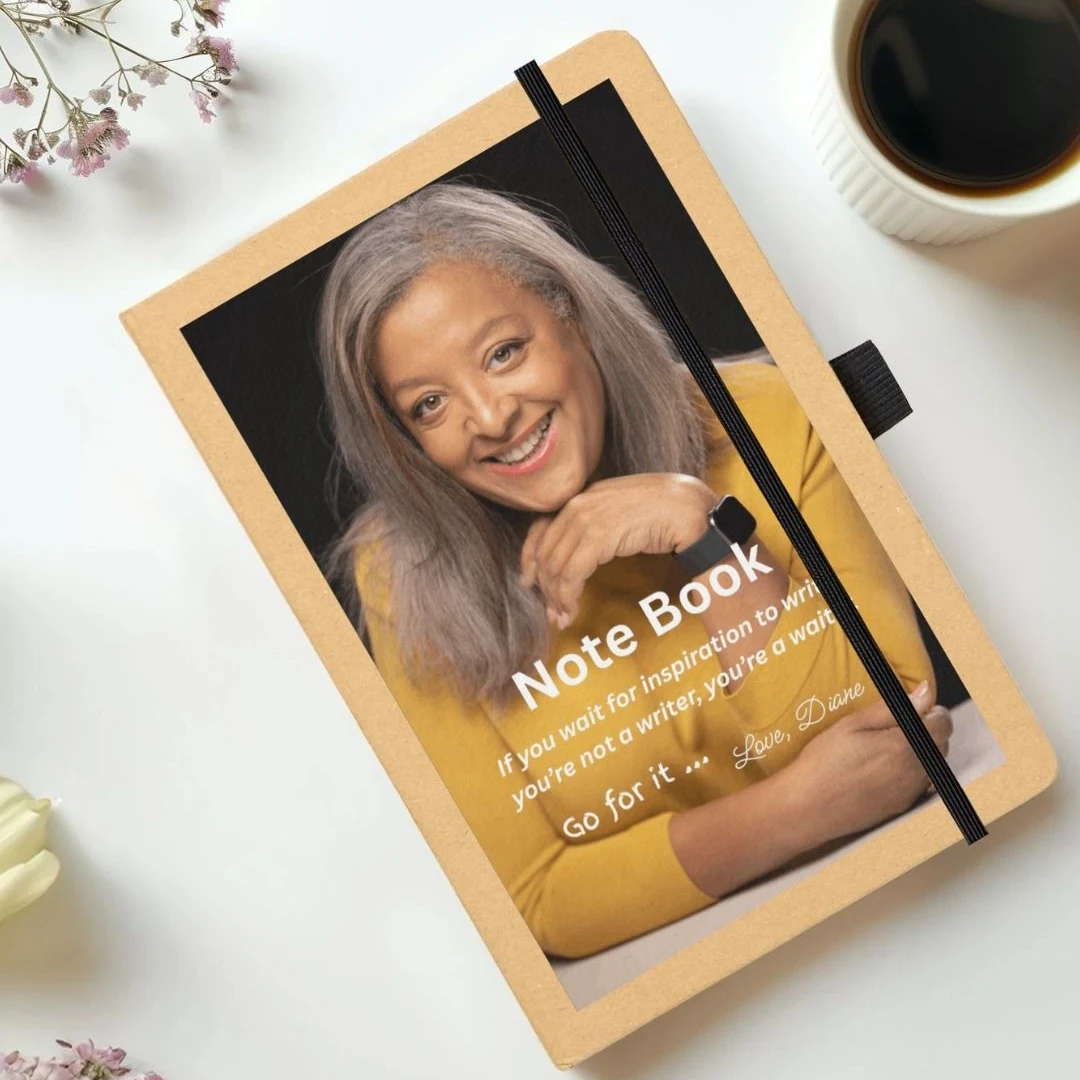 Note Book – “Go for it … Love, Diane”