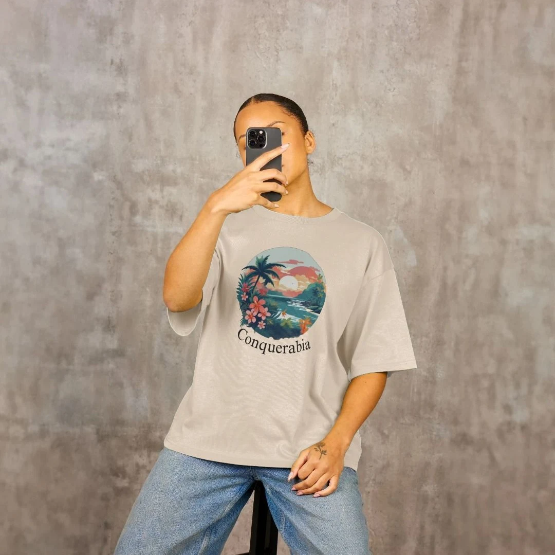 Women's Relaxed Fit Designer Tee.